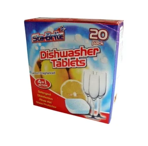 4 in 1 Excellent Quality Dishwasher Tablet 20pack detergent