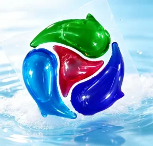 4-in-1 Large Plastic Container Laundry Detergent Pods
