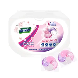 4-in-1 Laundry Detergent Pods and Capsules