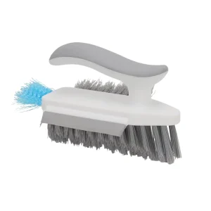 4-in-1 Stiff Bristle Corner Crevice Cleaning Brush for Kitchen and Bathroom