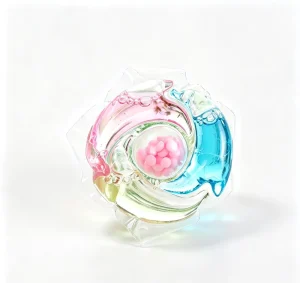 4 in 1 Swirl Laundry Detergent Pods with Scent Booster Beads Bulk Concentrated Washing Capsules OEM Private Label Eco Friendly