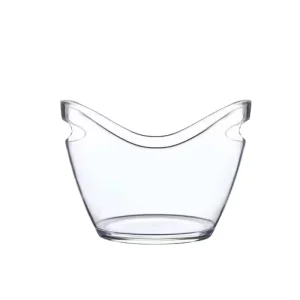 4.0L Acrylic Beer Plastic Ice Bucket Customized Colors for Party Occasions