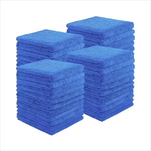 40*40cm Microfiber Warp Knitted Absorbent Cleaning Cloth Car Kitchen Drying Towel Microfiber Polishing Cloth Towel
