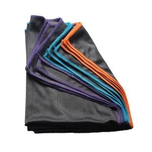 40*50cm 400gsm Carbon Fiber Microfiber Cleaning Cloth for Kitchen Furniture and Glass
