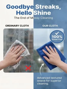 40*50cm Warp Knitted Quick Dry Microfiber Towel 80% Polyester 20% Polyamide Cleaning Cloths for Household Car Kitchen Use