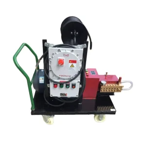 400 Bar Electric High Pressure Washer with Large Flow for Sewer Drain Cleaning