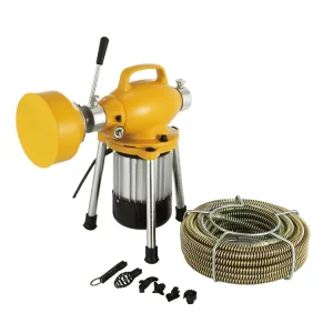 400W Drain Auger Cleaning Machine Sectional Drain Cleaner