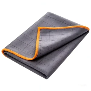 400gsm Square Microfiber Carbon Fiber Dish Towels Quick drying Kitchen Cleaning Cloth