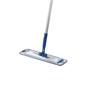 40cm Eco Friendly Heavy Duty Aluminum Flat Mop Frame with Hook and Loop Mop Accessories