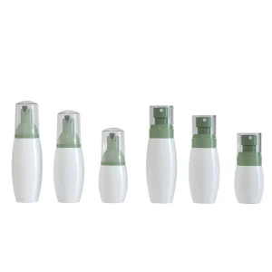 40ml 60ml 80ml Oval Children’s Hand Sanitizer Foam Spray Pump Small Capacity Moisturizing Foaming Mousse Bottle