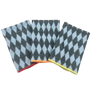 40×40 Antibacterial Bamboo Charcoal Fiber Absorbent Microfiber Tea Towel for Kitchen Desktop Bar Counter Drying Lint free