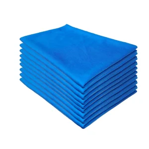 40x40cm 300GSM Lint free Streak free Microfiber Glass Cleaning Cloth