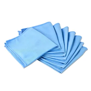 40x40cm 300gsm Microfiber Car Glass Cleaning Towel