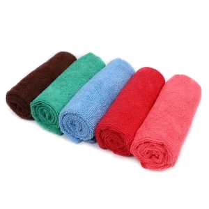 40x40cm Absorbent Microfiber Cleaning Towels for Car and Kitchen