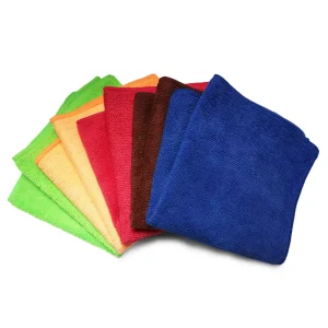 40x40cm Custom Absorbent Microfiber Cleaning Cloth for Car and Windows
