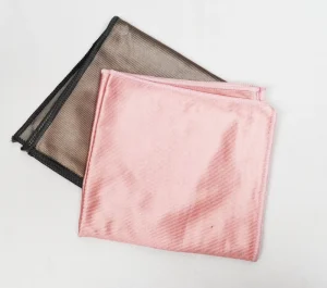 40x40cm Glass Window Microfiber Cleaning Towels, Scratch-Free, Lint-Free