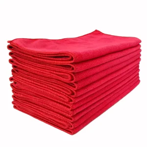 40x40cm Microfiber Cleaning Cloth for Kitchen Household Dust Removal Window Polishing Lint-free and Super Absorbent