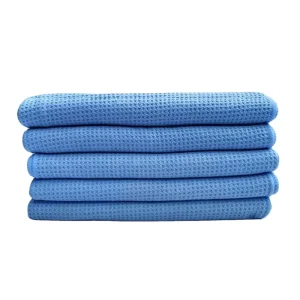 40x40cm Microfiber Waffle Weave Towel Absorbent Lint free Kitchen Dish Drying Rags Reusable Scratch Free Car Cleaning Towel