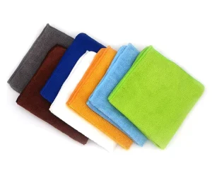 40x40cm Ultra Thick Microfiber Warp Knitted Cleaning Cloth 300gsm Super Absorbent Lint Free Streak Free Towels for Cleaning