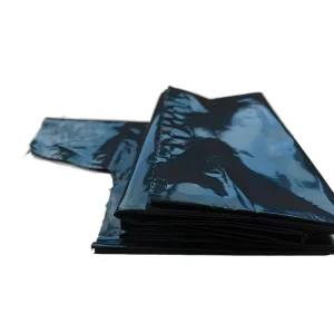 42 Gallons Heavy Duty 3mil Black Plastic Trash Bags Large Industrial and Contractor Grade for Waste Management