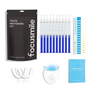 44% White Light Professional Tooth Whitener Dental Bleaching Set Teeth Whitening Gel Kit