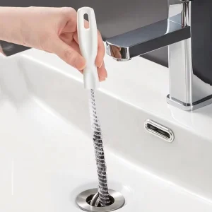 45 60cm Pipe Dredging Brush Bathroom Hair Sewer Sink Cleaning Brush Drain Cleaner Flexible Cleaner Clog Plug Hole Remover Tool