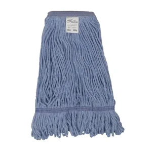450g 16oz Colorfast No-Fade Yarn Replacement Wet Mop Head for Hotel Hospital Office Floor Cleaning