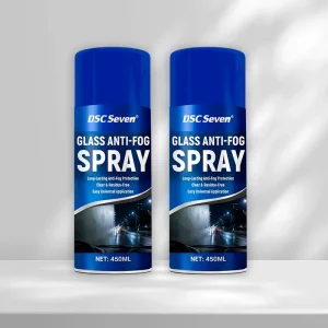 450ml Nano Glass Anti-Fog Spray for Car Windshields, Helmet Visors, and Bathroom Mirrors