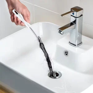 45cm Pipe Dredging Brush for Bathroom, Hair, Sewer, and Sink Clogs