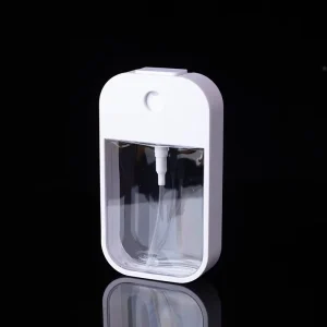 45ml Clear Card Plastic Spray Bottle Alcohol Perfume Portable Hand Sanitizer Refill Spray Bottle