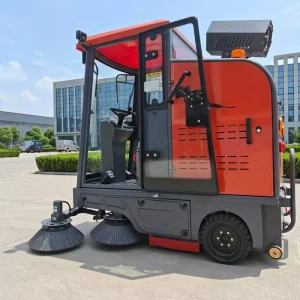 48V Electric Street Sweeping Industrial Vacuum Sweeper with 48V Motor