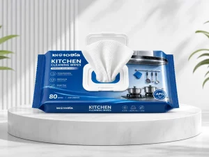 48pcs Flushable Paper Cleansing Wipes for Adults Soft Disposable Household Cleaning Wipes