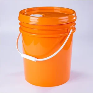 5 Gallon Plastic Bucket and Pails With Metal Handle&Lid