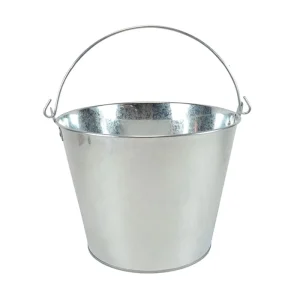 5 Quart Galvanized Pail Beer Bucket Metal Ice Bucket With Handle Built in Bottle Opener Party Bucket