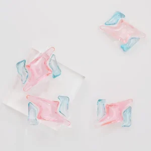 5-in-1 Eco-Friendly Disposable Laundry Gel Pods No Residual Liquid Detergent Capsules for Apparel Washing