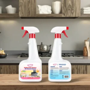 5-in-1 Eco-Friendly Kitchen Cleaner Multipurpose Powerful Stove Degreaser Utensil Oil Stain Cleaner Aerosol Spray OEM&ODM