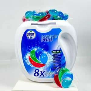 5-in-1 Fabric Softening Deep-Clean Enzyme Laundry Detergent Capsules with Scent Booster Beads