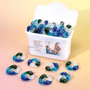 5-in-1 Laundry Pods, Long-Lasting Floral Fragrance, Stain Removal and Softening