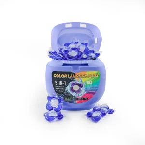 5-in-1 Multi-Function Laundry Detergent Pods Deep Cleaning Color Fresh Laundry Wash Pods