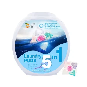 5 in 1 Scented Booster Beads Laundry Detergent Capsules