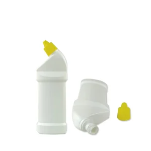 500/750ML Empty Refillable HDPE Toilet Cleaner Bottle for Toilet Bowl Detergent Factory