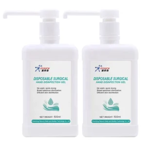 500 ML Hand Sanitizer Custom Logo Hand Sanitizer Gel Liquid