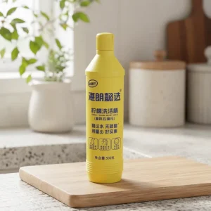 500g*30 Bottle Disposable High-Concentration Eco-Friendly Lemon Fragrance Liquid Catering Dishwashing Detergent