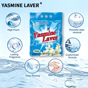 500g High Foam Detergent Powder Bulk Soap Laundry Detergent Powder