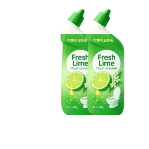500g Liquid Lemon-Scented Toilet Cleaner for Urine Scale Removal