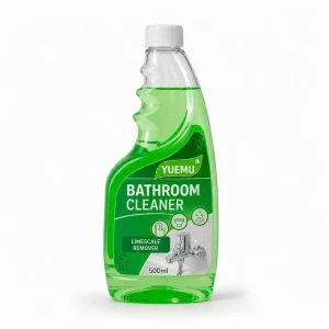 500ml Bathroom Cleaner Limescale Remover Spray Multi Surface Shower Tub & Tile Deep Cleaning Liquid Water Spot Soap Scum Remover