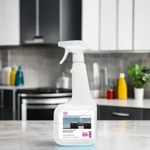 500ml Eco-Friendly Lemon-Scented Kitchen Cleaning Spray for Stainless Steel Oil and Grease Stains