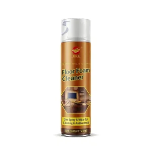 500ml Floor Foam Cleaner Spray for Wood and Tile Floors, Fresh Fragrance