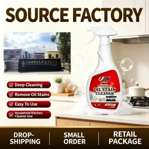 500ml Foam Formula Oil Stain Cleaner Kitchen Heavy Grease Cleaner