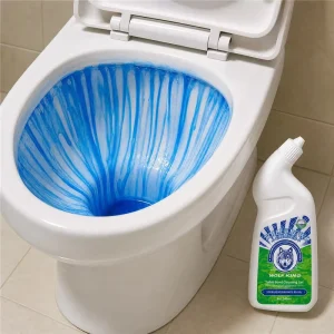 500ml Household Toilet Bowl Cleaner Gel, 50–80% Active Ingredients, Fresh Scent